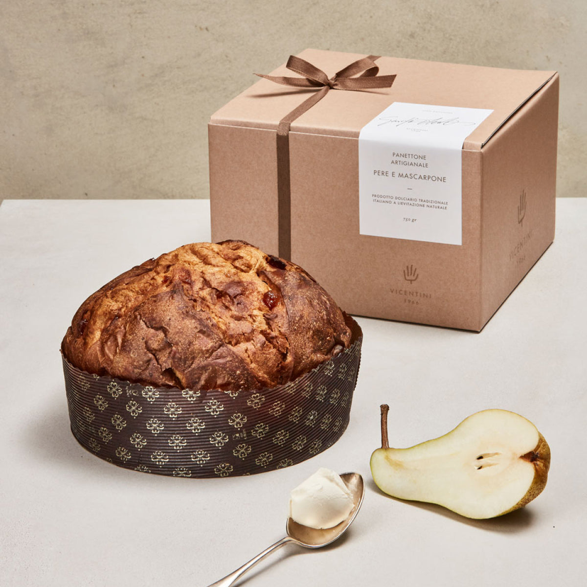 Panettone Pear and Mascarpone